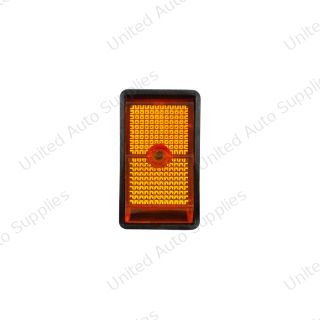 Amber Illum Jumbo Rocker 16 Amp 12V S.P.S.T. On/Off 1 Pc.