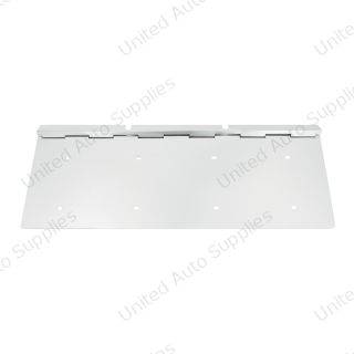 Stainless 2 License Plate Holder With Hinge