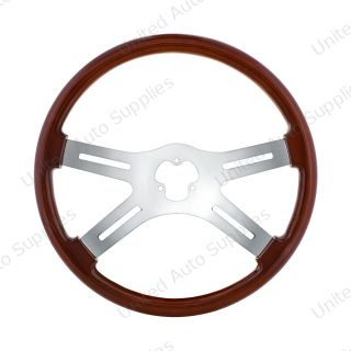 18" Chrome 4 Spoke Steering Wheel
