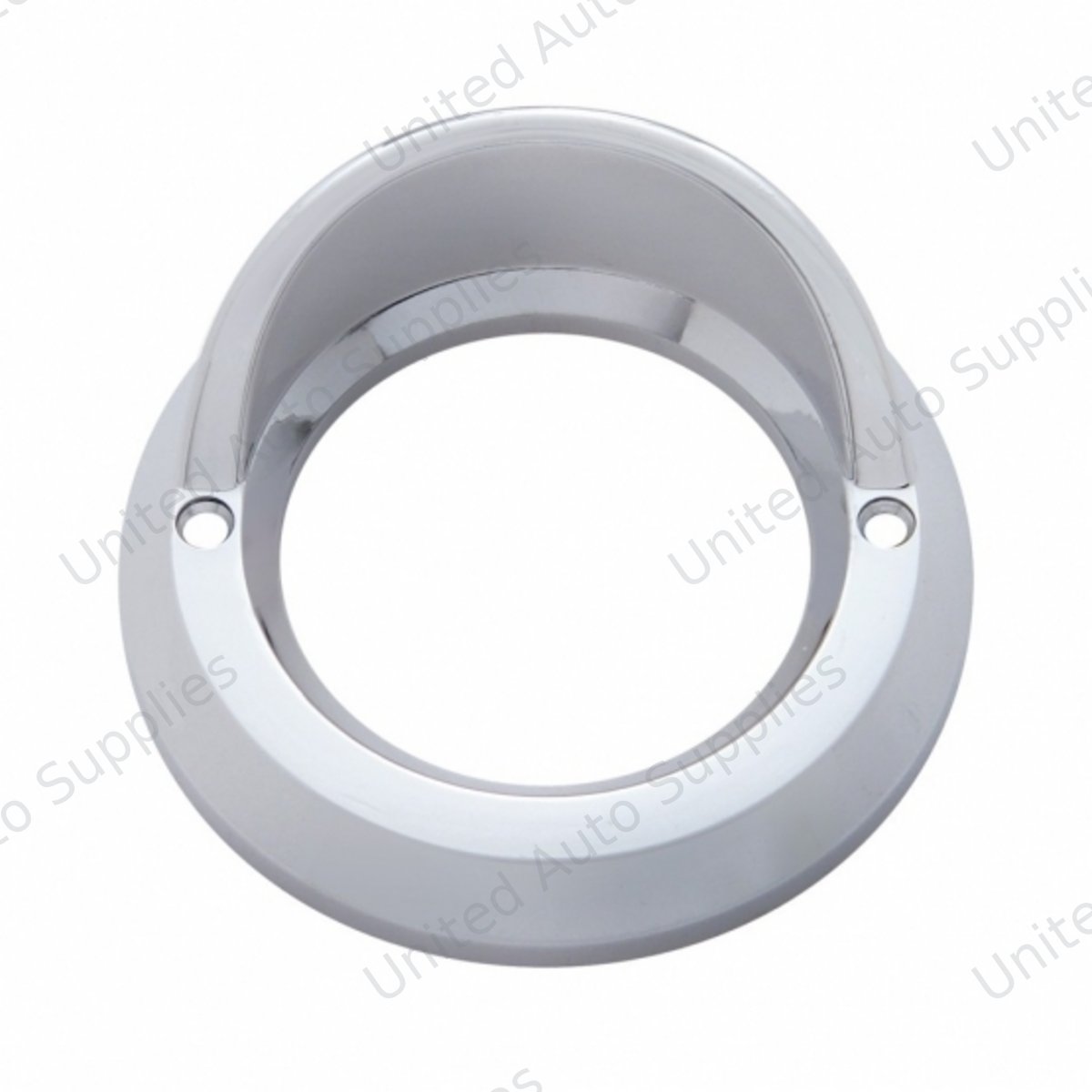 2" Light Bezel With Visor (Bulk)